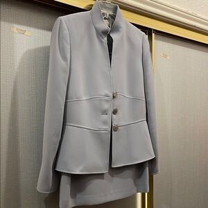 Tahari Women's Suit in Soft Blue